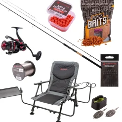Ultimate Complete Feeder Chair Fishing Set