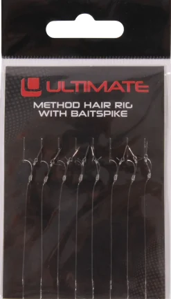 Ultimate Method Hair Rig with Baitspike - 8pcs