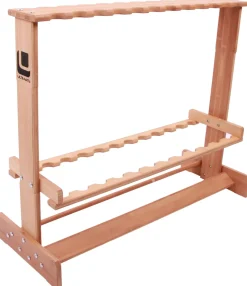 Ultimate 24-Rod Rack Wood