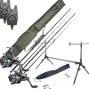 Ultimate Session Carp Set met hengels, molens, beetmelders, rod pod én foudraal!