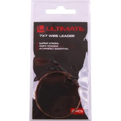 Ultimate 7x7 Steelwire Leader 30cm - 2pcs