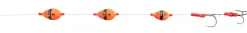 Uni Cat Weightless Bait GT-41 Meerval Rig 3/0 + 9/0 (48,4kg) (150cm)