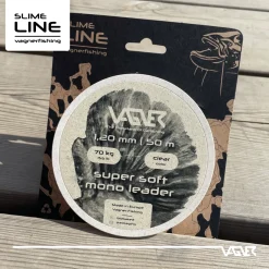 Vagner Super Soft Mono Nylon Meerval Leader Clear (50m)