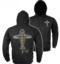 Vass 'Carp Rising' Hoodie Black