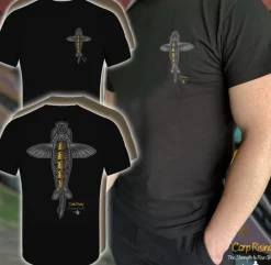 Vass 'Carp Rising' T-Shirt Black