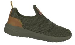 Vass 'Easy-Stretch' Trainer Khaki Visschoenen
