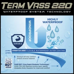 Vass Team Vass 220 Unlined Waterdichte Visjas Khaki