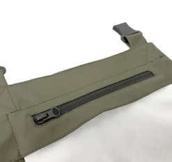 Vass Team Vass 220 Unlined Waterdichte Bretelbroek Met Knieversteviging Khaki