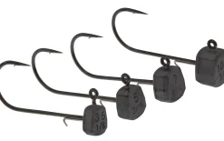 Westin Ned Jig Head Black Nickel Tungsten #1/0 (2 stuks)