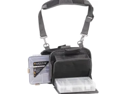 Westin W4 Quick Bag Small Titanium Black Heuptas (Incl. 2 Tackleboxen)