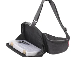 Westin W4 Street Sling Medium Titanium Black Slingbag (Incl. 1 Tacklebox)