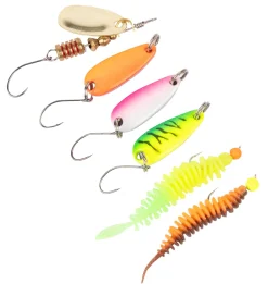 Zebco Target Fish Trout Spin Kunstaas Kit (6 Stuks)