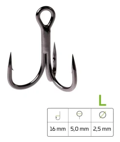 Zeck Pro-Treble Meerval Dreg (4 stuks)